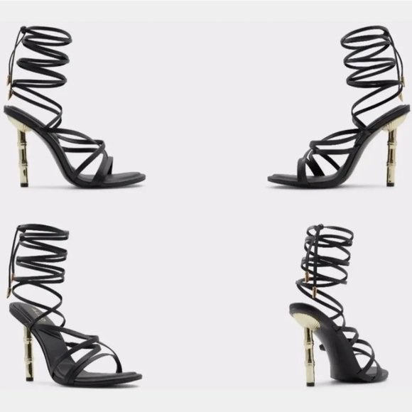 ALDO Bamba Strappy Heeled Sandal - Pillow Walk - Picture 4 of 17
